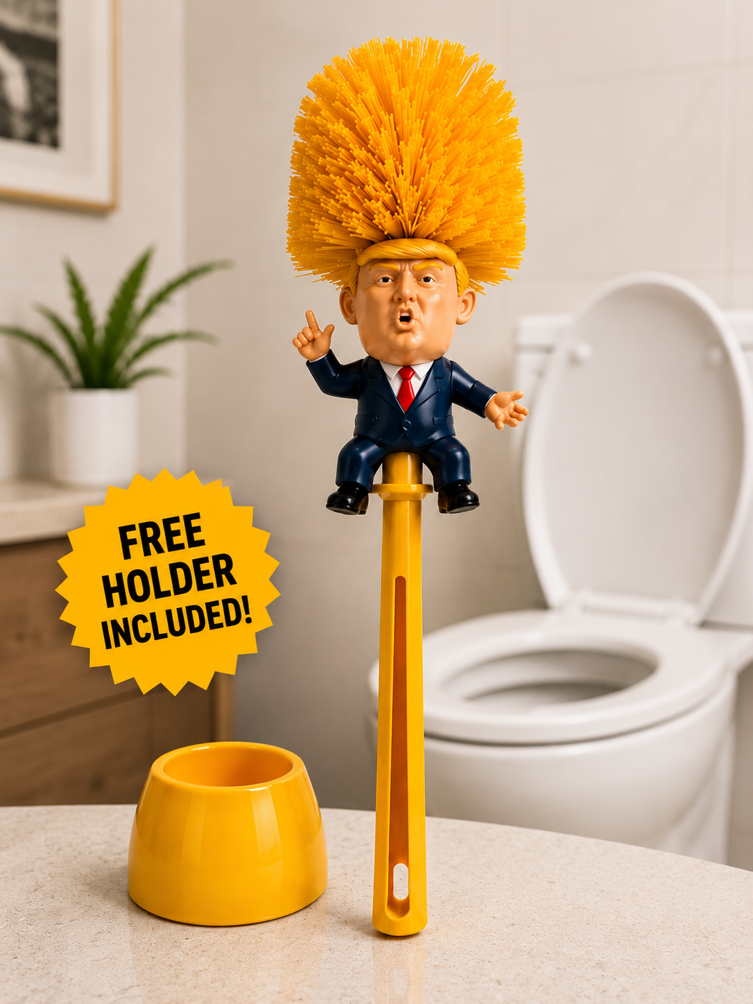 KingBrush™ Funny Toilet Brush
