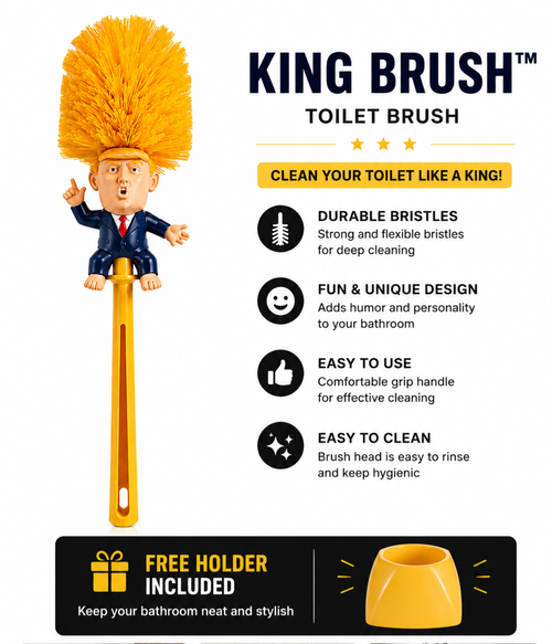 KingBrush™ Funny Toilet Brush